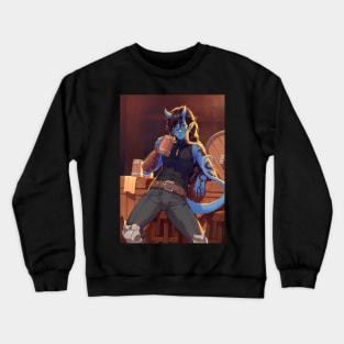 Drunk Tiefling Crewneck Sweatshirt